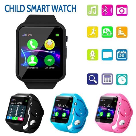 Themoemoe gps watch for kids. Smart Watch For Kids Watch Phone Waterproof Bluetooth ...
