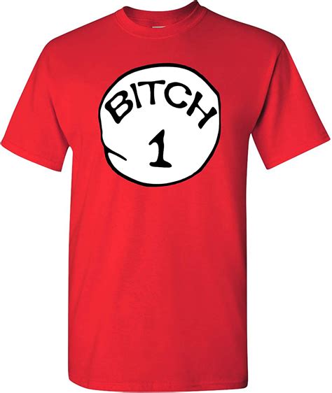 Bitch 1 Costume Parody Funny Adult T Shirt Tee Clothing