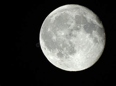 Full Moon On A Summer Night Stock Photo Image Of Backgroaund Summer