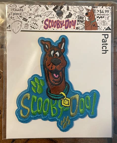 Scooby Doo Iron On Patch Etsy