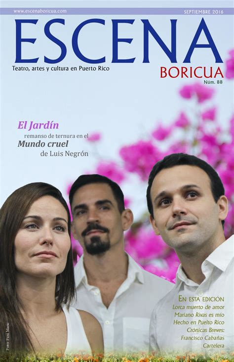 Escena Boricua Septiembre 2016 By Escena Boricua Issuu