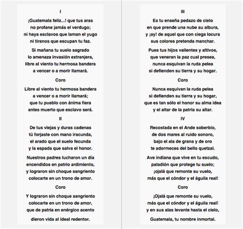 Un Poema De Lucha Que Se Transforma En Himno Nacional