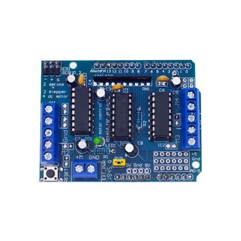 Motor Shield L293d Driver Ponte H Para Arduino Filipeflop