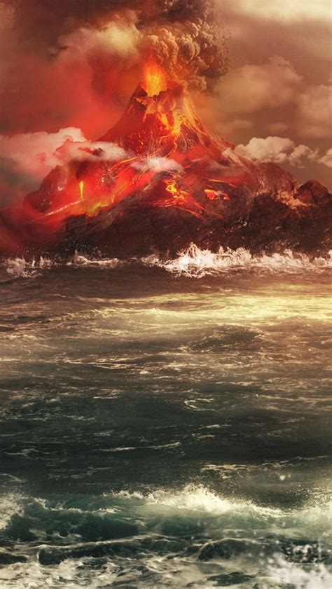 Volcano Iphone Wallpapers Free Download