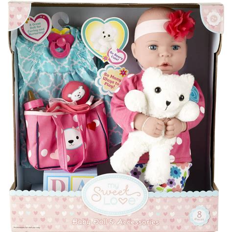 My Sweet Love 18 Baby Doll T Set With Bear