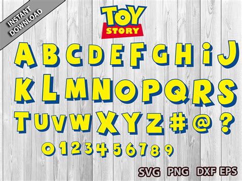 Toy Story Font Svg Toy Story Font Otf Toy Story Letters Svg Toy Porn