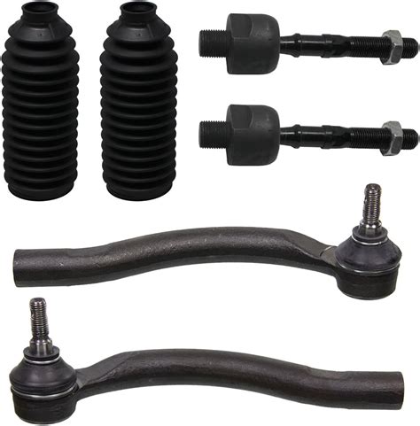 New Inner And Outer Tie Rod Ends And Boots For Acura Tsx And Honda Accord 2