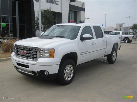 2011 Summit White Gmc Sierra 2500hd Denali Crew Cab 4x4 46344958