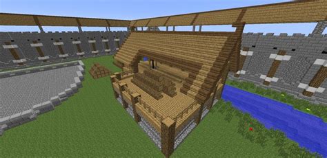 Minecraft Medieval Saw Mill Tutorial How To Build A Saw Mill