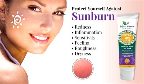 Sunburn Symptoms And Causes Best Natural Skin Care Products Ultra
