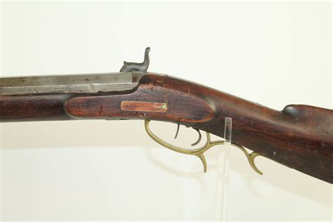 American Kentucky Pennsylvania Hudson Long Rifle Antique Firearm 011