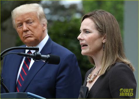 trump officially nominates amy coney barrett to supreme court biden reacts with opposition