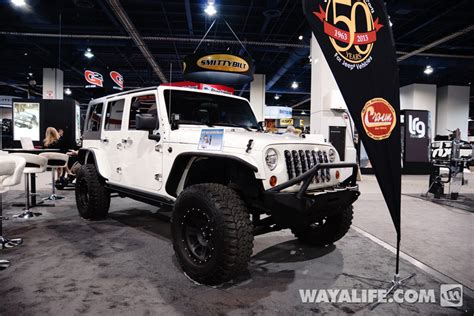 2013 Sema Crown White Jeep Jk Wrangler 4 Door