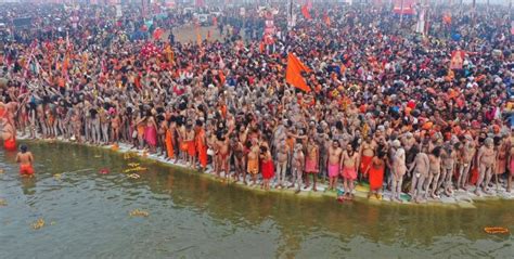 Just How Massive Is The Kumbh Mela These Aerial Photographs Give You Some Idea Condé Nast