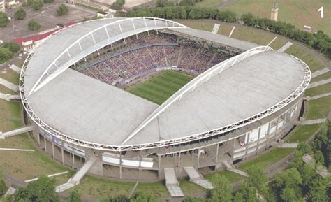 100,000 visitors could enter the stadium. Red Bull Arena - Leipzig • Stades • OStadium.com