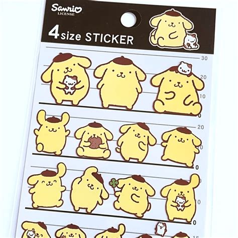 Sanrio Sticker 4size Sticker A Hello Kittyb My Etsy