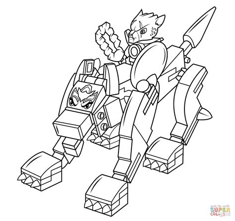 Lego juniors has a set of free printable coloring pages, ranging from a bulldozer to a race car to a pony. Lego Chima Coloring Pages - Coloring Home