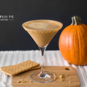 Pumpkin Pie Martini A Pumpkin Pie In A Glass The Drink Blog