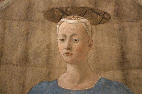 Piero Della Francesca Madonna Del Parto 1455 Ca 11 Italian