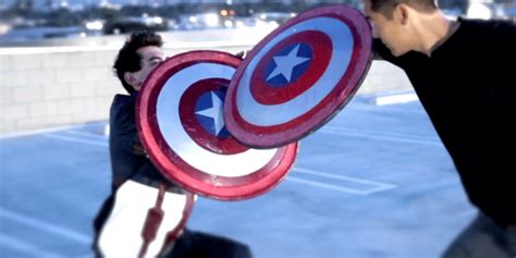 Marvel Fans Create Real Captain America Shield That Bounces Back