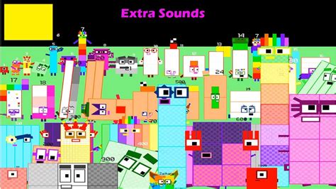 Numberblock Shortnumberblocks Band Retro Biggest With Extra Sounds