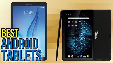 10 Best Android Tablets 2017 Youtube