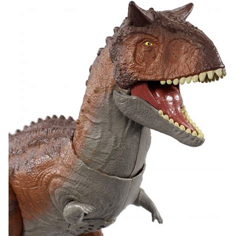 Mattel Jurassic World Primal Attack Carnotaurus Z Dźwiękiem Gjt59