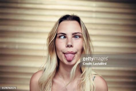 People With Long Tongues Photos And Premium High Res Pictures Getty