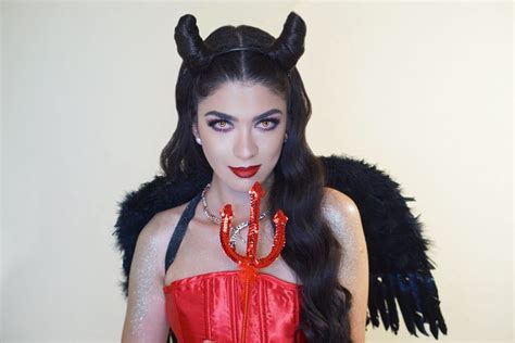 Devil Hair Horns Halloween Tutorial Sherry Maldonado