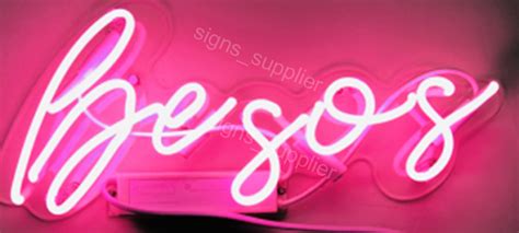 Queen Sense 14 Besos Kisses Neon Sign Acrylic Man Cave Handmade Neon Light 114bka2
