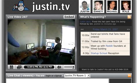 Justintv In The House Wired