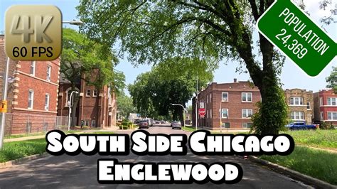 Driving Around South Side Of Chicago Englewood Neighborhood In 4k Video