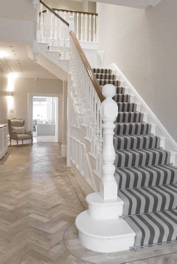 There was this dramatic green stair runner, and this casual painted runner. Tips For Installing Stair Runners In Your Home | Edwardian ...
