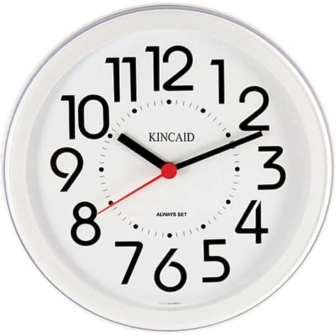 Kincaid 85 Round Wall Clock White At Staples