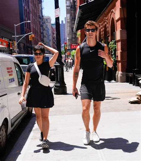 Camila Cabello And Shawn Mendes In Black Athleisure Out In New York 05
