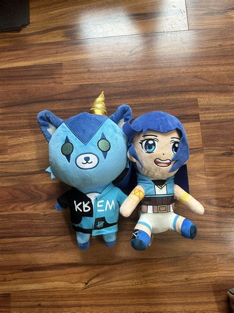 The Krew Plush Lot Itsfunneh Funneh Krew District Teddie Toy Anime 11