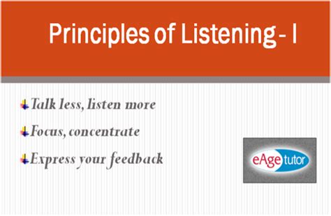 Want To Improve Your Listening Skills Know The Eight Principles Part