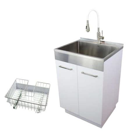 Transolid 24 In X 20 In X 346 In Stainless Steel Laundryutility