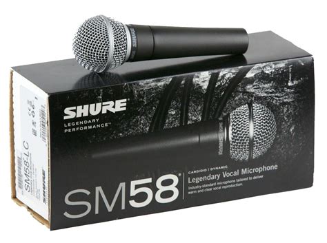 Microfone Shure Profissional Sm58 Lc