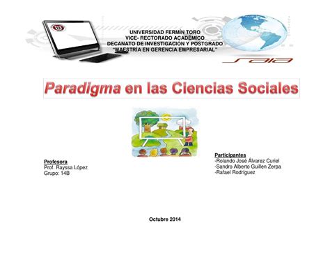 Paradigma Y Tipos De Paradigmas En Las Ciencias Sociales By Rolando