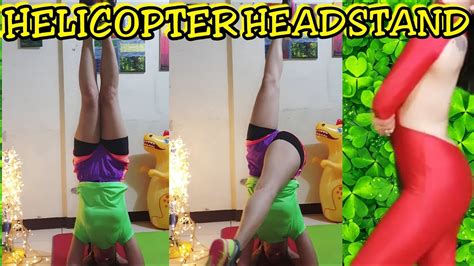 Helicopter Headstand Tutorial Prep Step By Step For Beginners Youtube