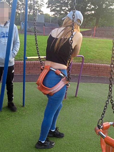 Firefighters Swing To Rescue As Girl 14 Gets Stuck In Playground
