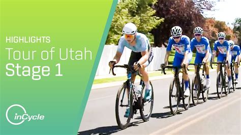 Tour Of Utah 2019 Stage 1 Highlights Incycle Youtube
