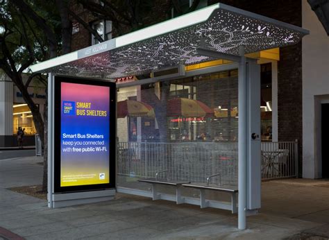 City Debuts ‘smart Bus Shelter And Bus Stop Prototypes At Two