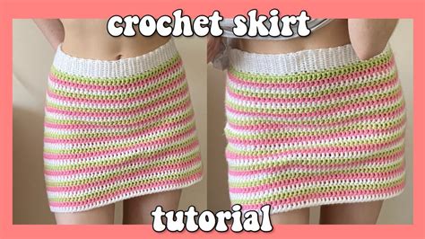 Easy Crochet Skirt Tutorial Beginner Friendly Youtube