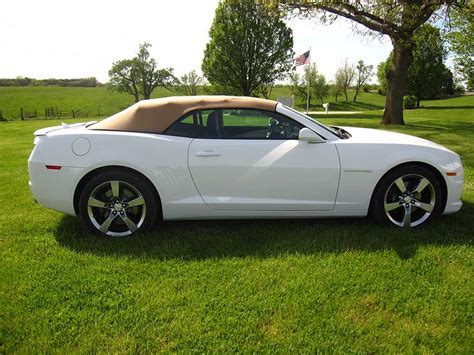 Summit White 2012 Chevrolet Camaro 2ss Rs Convertible Sold