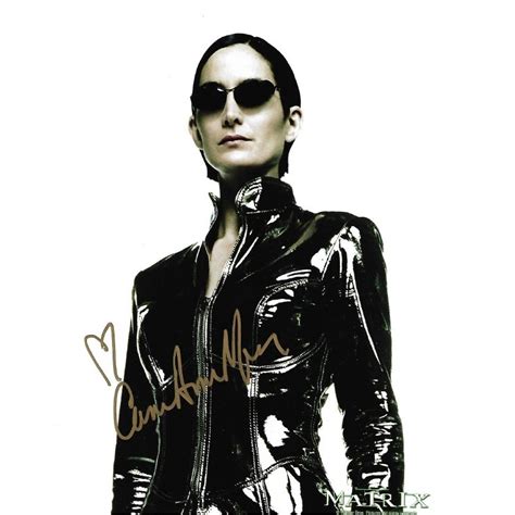 Carrie Anne Moss Autograph 1 The Matrix