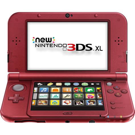 Nintendo 3ds Xl Handheld Red