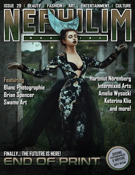 Nephilim Magazine Issue Nude Art Magazines