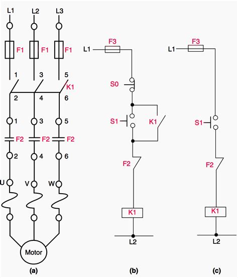 Dol Starter Wiring Diagram For Single Phase Motor For The Men In